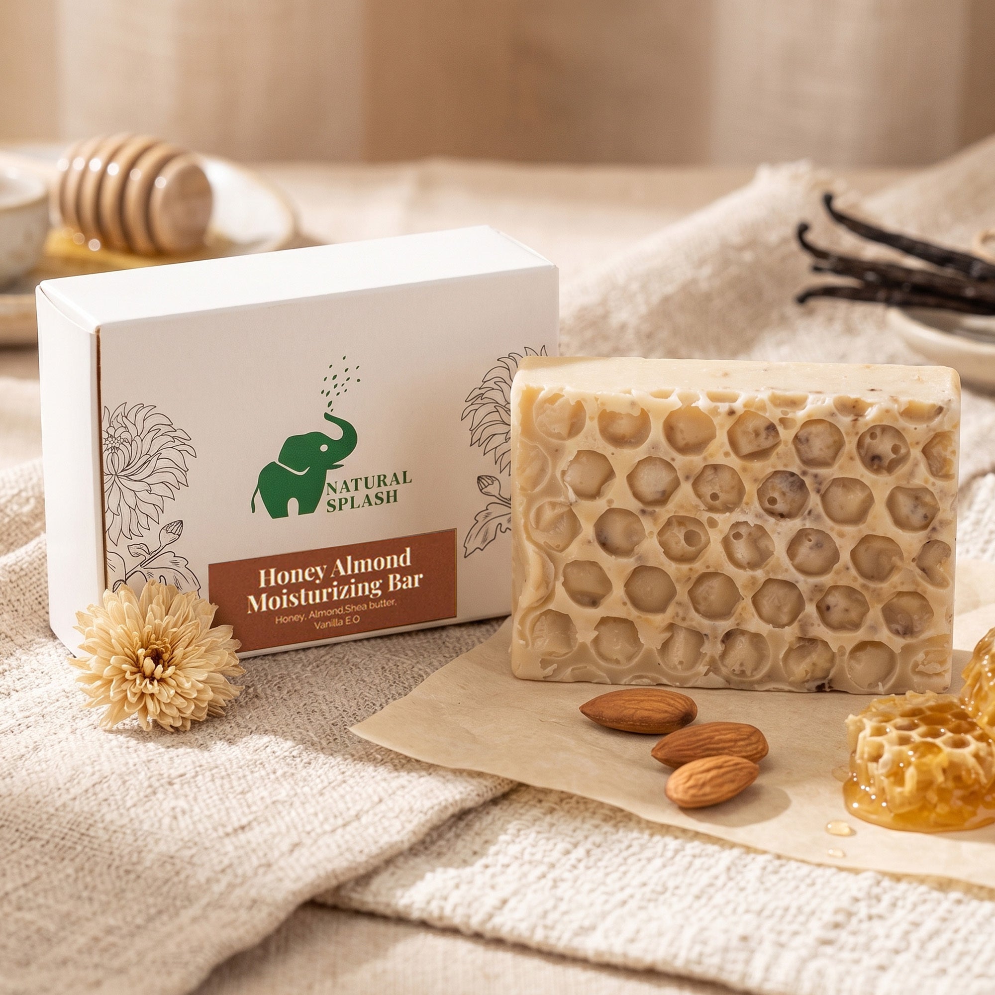 Honey Almond Moisturizing Bar